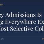 Legacy admissions: Legacy Admissions Is Fading Everywhere Except the Most Selective Colleges